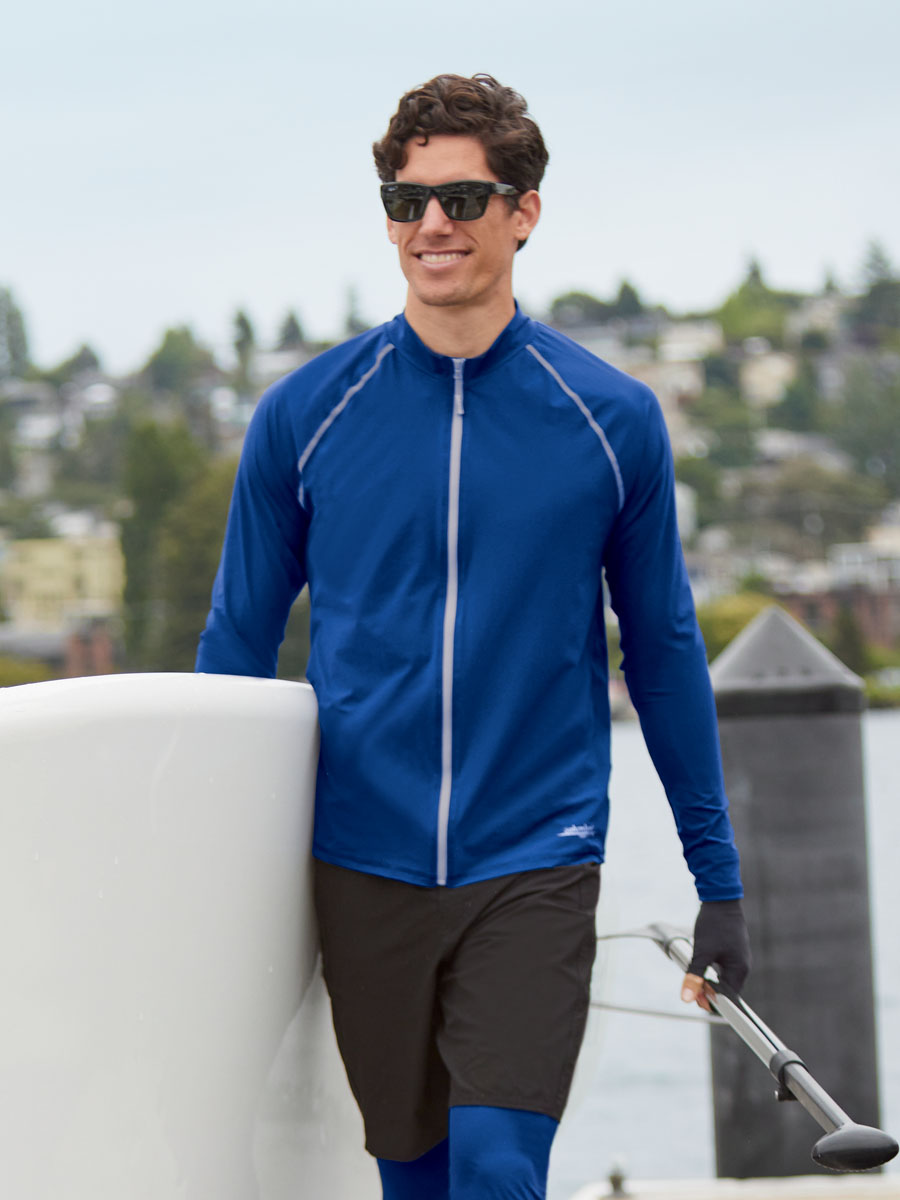 Men's WaterShade<sup>®</sup> Full Zip Swim Shirt